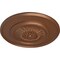 Ekena Millwork Floral Ceiling Medallion, Hand-Painted Polished Copper, 23 1/2"OD x 2 3/4"P CM23FLPOS - alternate 3